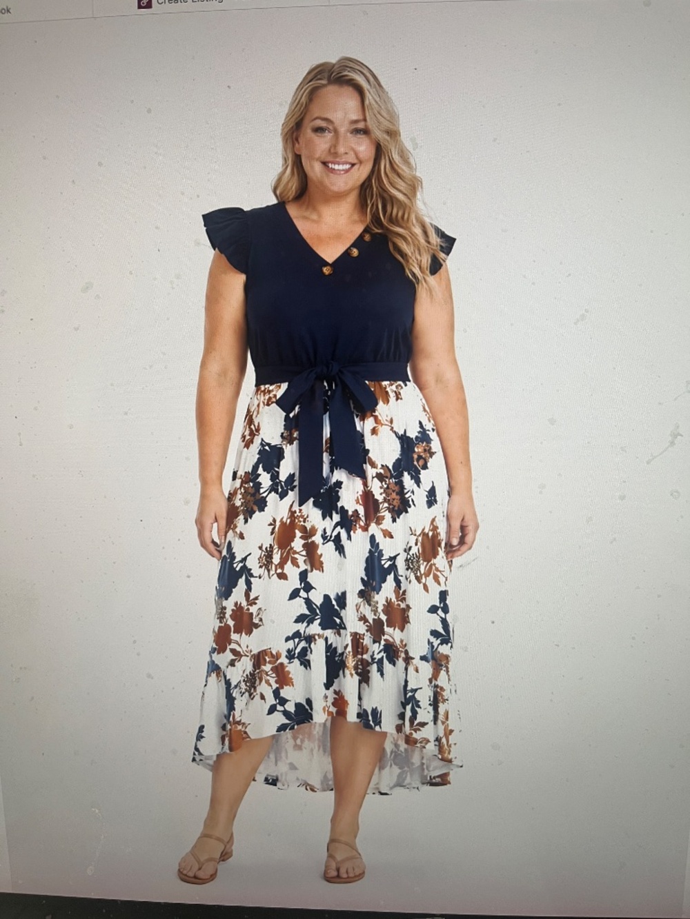 PatPat 2XL Florel Dress NWT